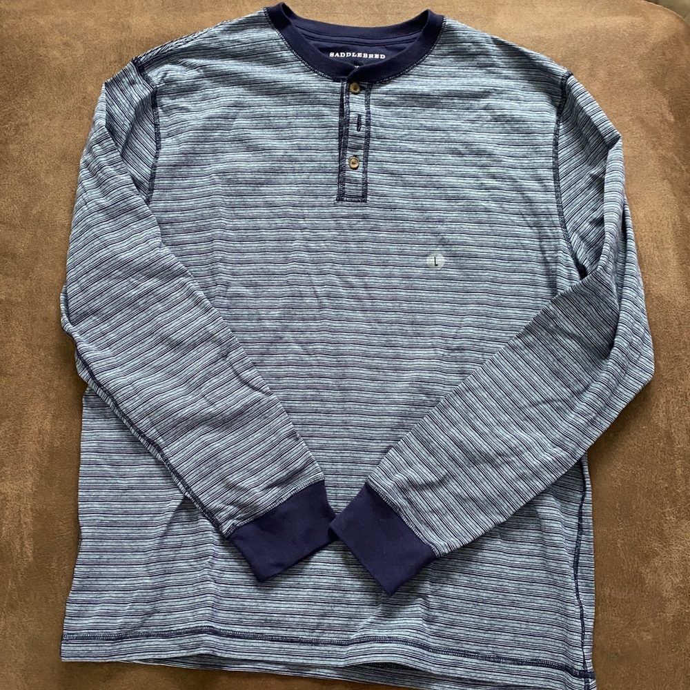 Men’s saddlebred polo long sleeve